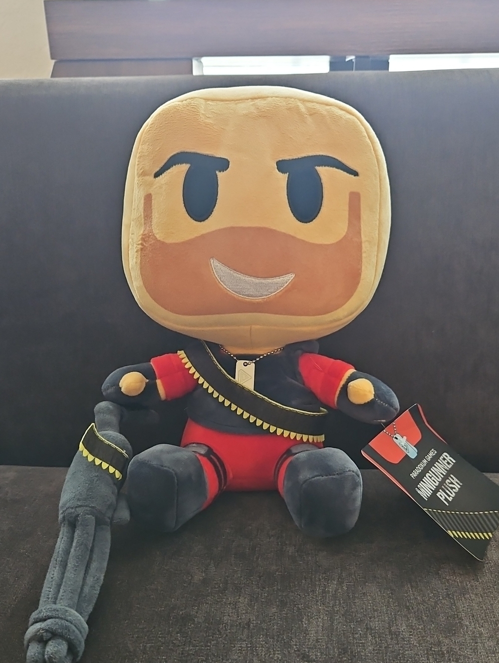 Paradoxum Games Minigunner Plush Black & Red NWT